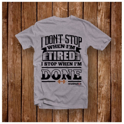 I don't stop